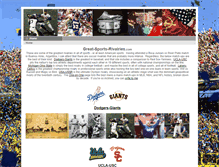 Tablet Screenshot of great-sports-rivalries.com